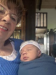 Rosanne and baby Niko